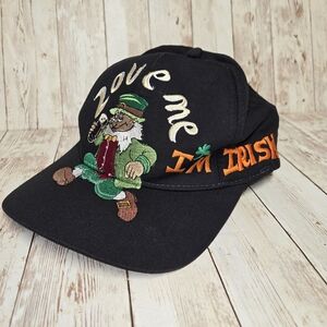 Premier Black Irish Themed Hat
